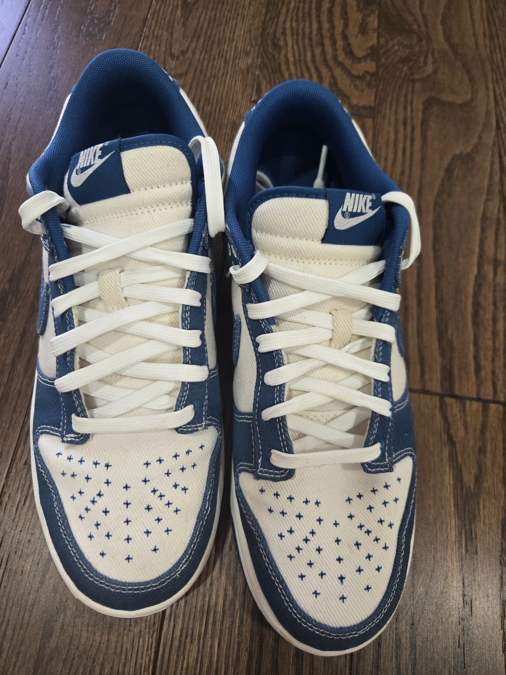 Nike Dunk Low SE Sashiko Industrial Blue Summit "DV0834-101 Men's Size 10.5